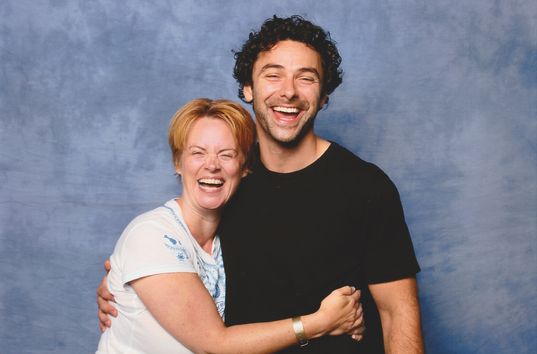 Photo Op mit Aidan Turner